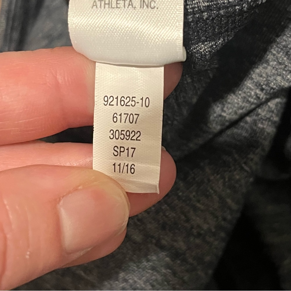Athleta Chaturanga Capri Leggings Heathered Gray - Picture 12 of 12
